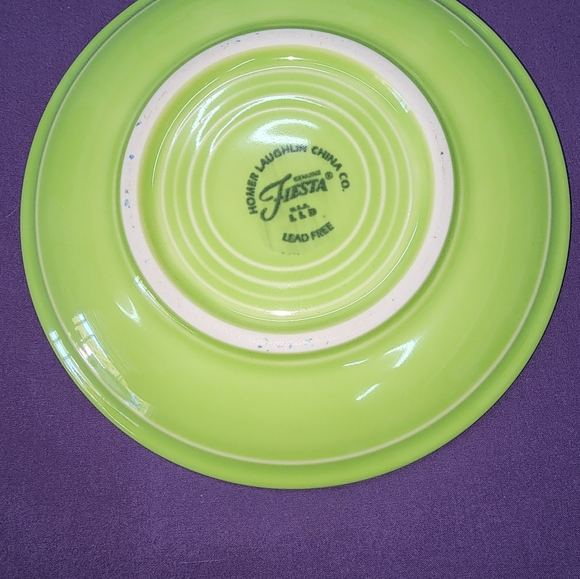 Fiesta. Chartreuse.  Cup and saucer set - Picture 6 of 6